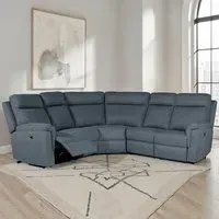 Baraboo Corner Electric Recliner Sofa - Azul, Fabric