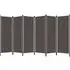 Barbel 6-Panel Room Divider - Anthracite, Fabric