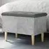 Barberton Hallway Storage Bench with Seating - Concrete Grey