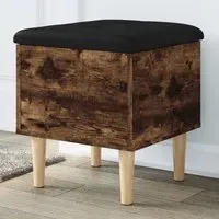 Barberton Hallway Storage Bench with Storage - Black