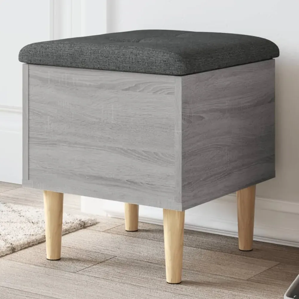 Barberton Hallway Storage Bench with Storage - Grey