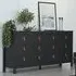 Barcila 8-Drawer Chest of Drawers - Matt Black, Wood