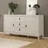 Barcila Sideboard with 2 Doors 3 Drawers - Cashmere