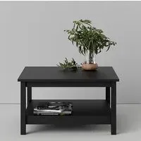 Barcila Square Coffee Table - Black, Laminated Board