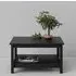 Barcila Square Coffee Table - Black, Laminated Board