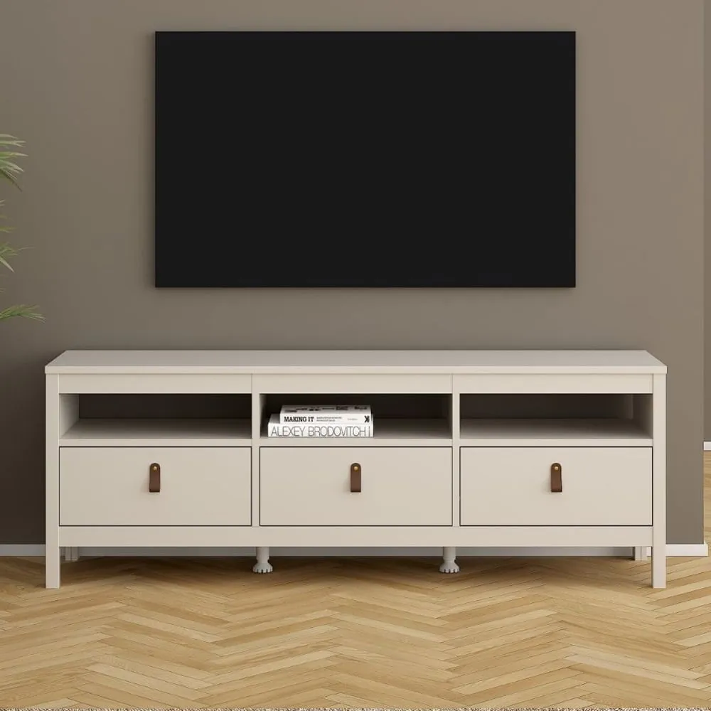 Barcila TV Stand with 3 Drawers - Cashmere image