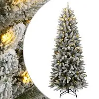 Barco 180cm Flocked Snow Artificial Christmas Tree with LED alternate view