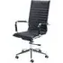 Bari High Back Executive Chair - Black, Faux Leather
