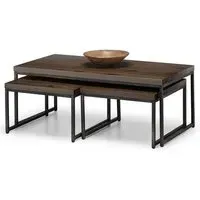 Barras Nesting Coffee Tables - Dark Oak