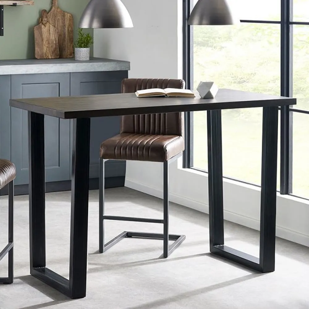 Barras Rectangular Bar Table - Dark Oak