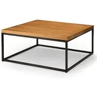 Barras Square Coffee Table - Oak
