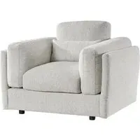 Barrie 1-Seater Sofa - Beige, Fabric