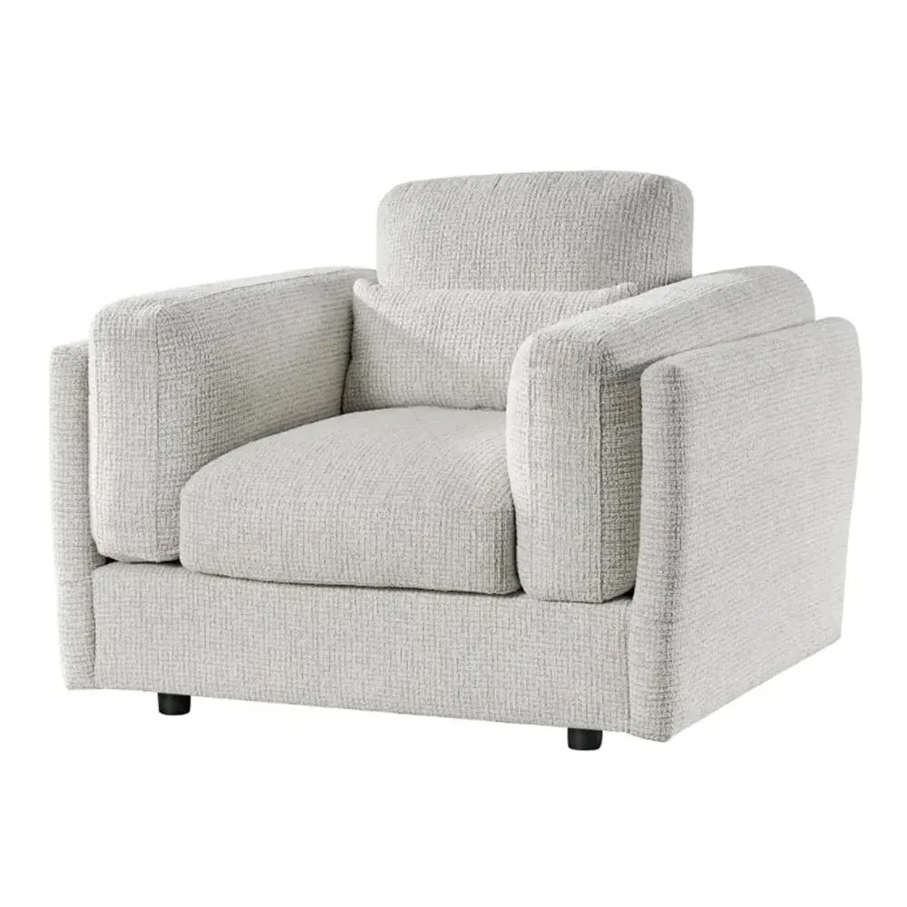 Barrie 1-Seater Sofa - Beige, Fabric image