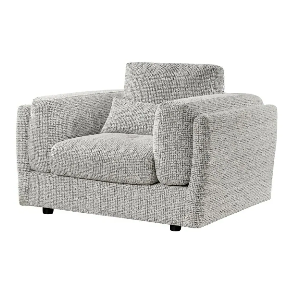 Barrie 1-Seater Sofa - Grey, Fabric