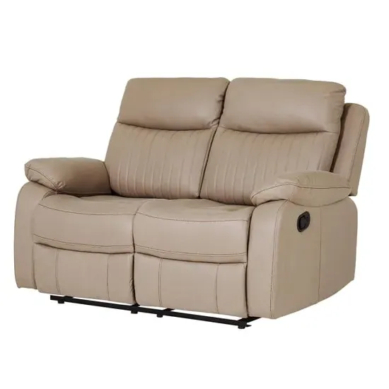 Barrie 2-Seater Recliner Sofa - Brown, Fabric