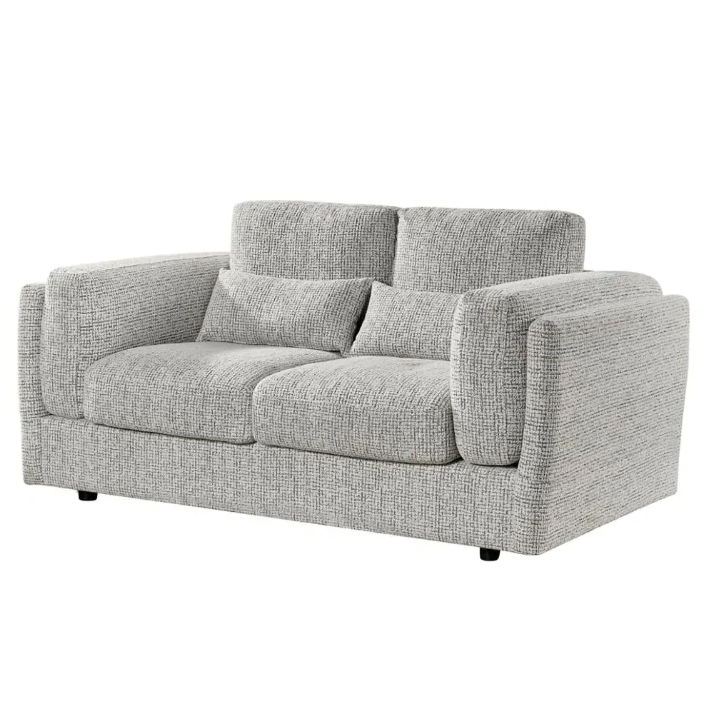 Barrie 2-Seater Sofa - Grey, Fabric