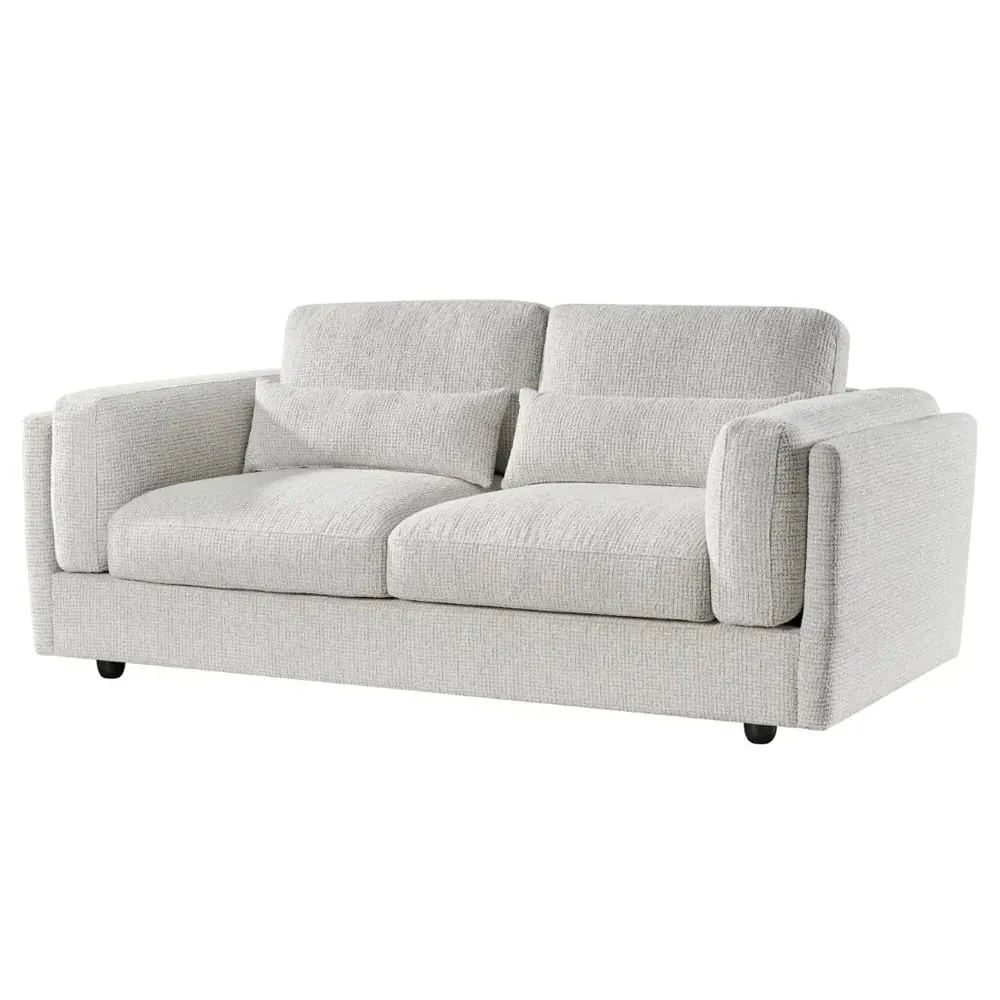 Barrie 3-Seater Sofa - Beige, Fabric