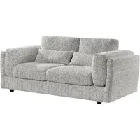 Barrie 3-Seater Sofa - Grey, Fabric