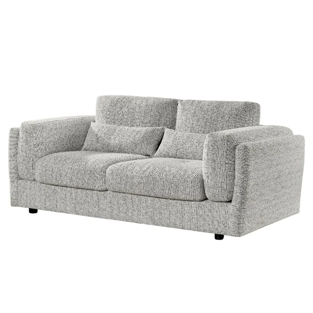 Barrie 3-Seater Sofa - Grey, Fabric
