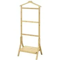 Barrie Bamboo Valet Stand - Natural