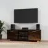 Barrie TV Stand with 2 Doors - Smoked Oak