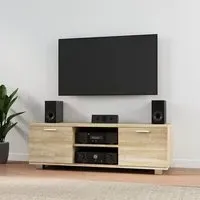 Barrie TV Stand with 2 Doors - Sonoma Oak
