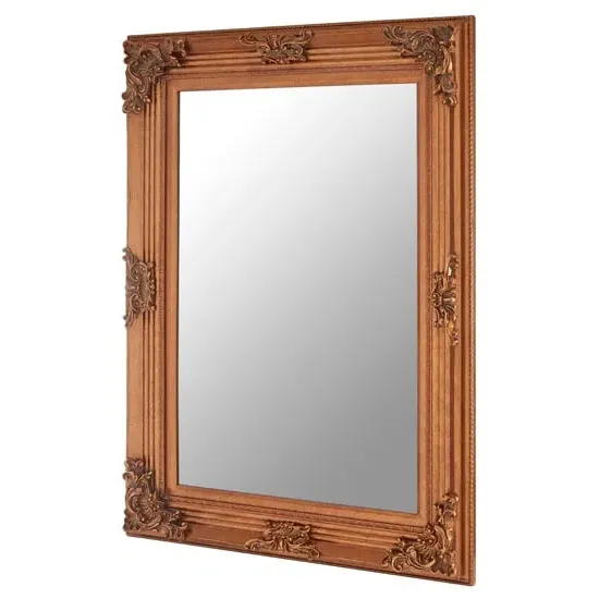 Barstik Rectangular Wall Mirror - Gold