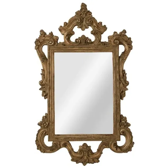 Barstik Rectangular Wall Mirror - Rich Gold