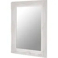 Barstik Rectangular Wall Mirror - White