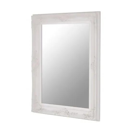 Barstik Rectangular Wall Mirror - White