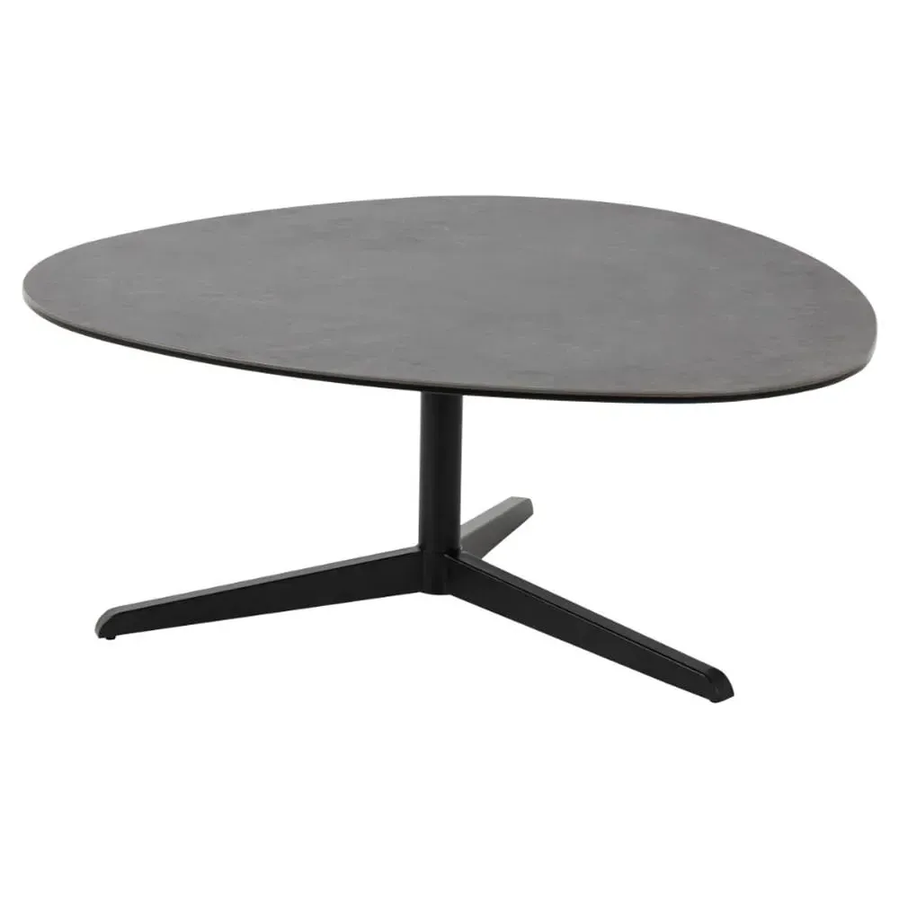 Barstow Large Coffee Table - Black, Ceramic