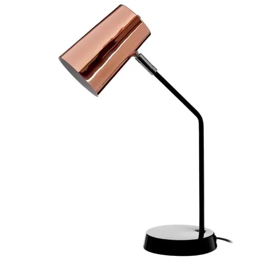 Bartino Metal Table Lamp - Copper, Black image