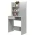 Basile Dressing Table with Mirror - Concrete Effect
