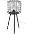 Basket Metal Floor Lamp - Black