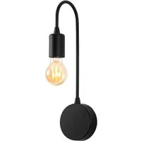 Baston Metal Wall Lamp - Black alternate view