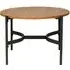 Bastrop Round Lamp Table - Brown, Wood
