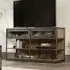 Batesville TV Stand with 4 Shelves - Salt Oak