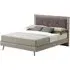 Batya King Size Bed Frame - Grey, Oak