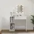 Baylah Dressing Table with LED Lights - White