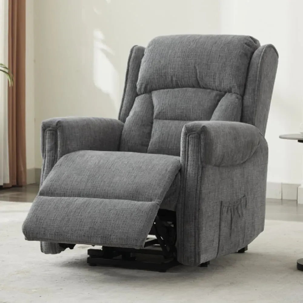 Beano Lift and Tilt Recliner Chair - Anthracite, Fabric image