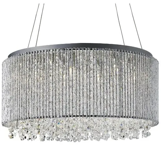 Beatty 8 Light Pendant Light - Chrome
