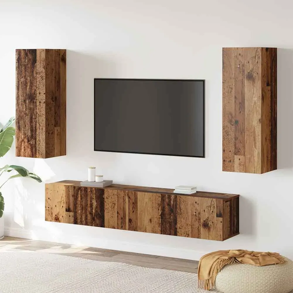 Beaufort 160cm Entertainment Unit with Storage - Brown