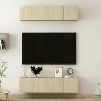 Beaufort 60cm Entertainment Unit with Storage - Sonoma Oak