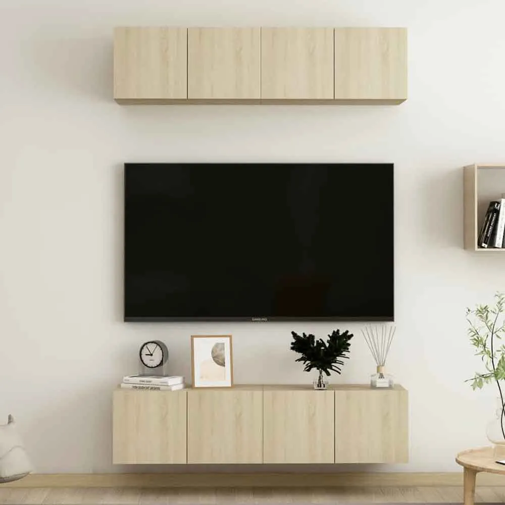 Beaufort 60cm Entertainment Unit with Storage - Sonoma Oak image