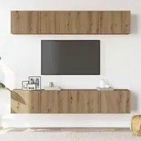 Beaufort 80cm Entertainment Unit with Storage - Artisan Oak