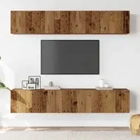 Beaufort 80cm Entertainment Unit with Storage - Brown
