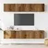Beaufort 80cm Entertainment Unit with Storage - Brown
