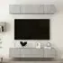 Beaufort 80cm Entertainment Unit with Storage - Concrete Grey
