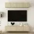 Beaufort 80cm Entertainment Unit with Storage - Sonoma Oak