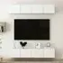 Beaufort 80cm Entertainment Unit with Storage - White